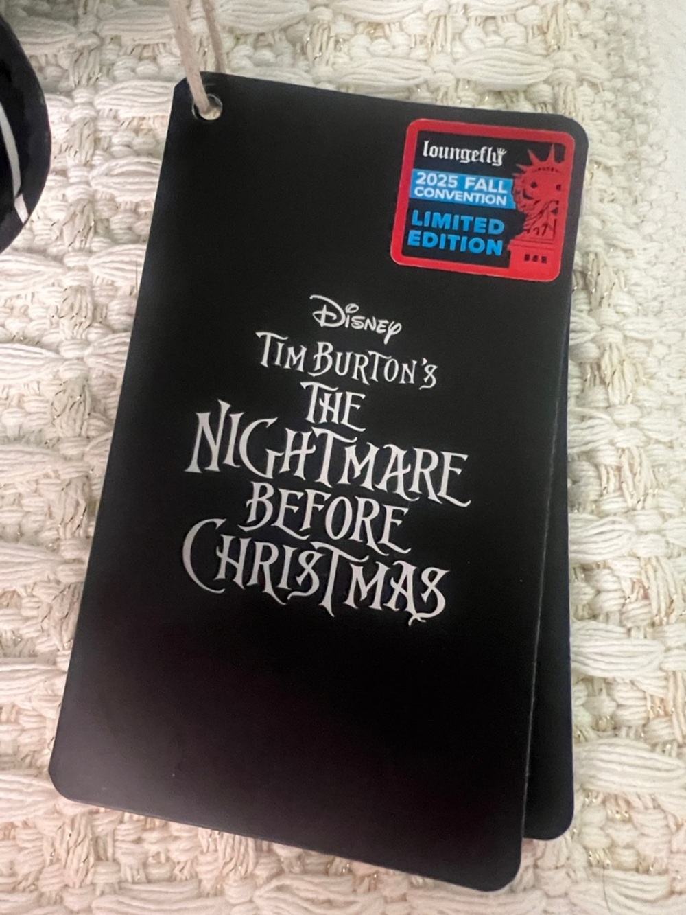 NWT Disney Loungefly Limited Edition Nightmare Before Christmas Teddy Crossbody - Picture 13 of 13